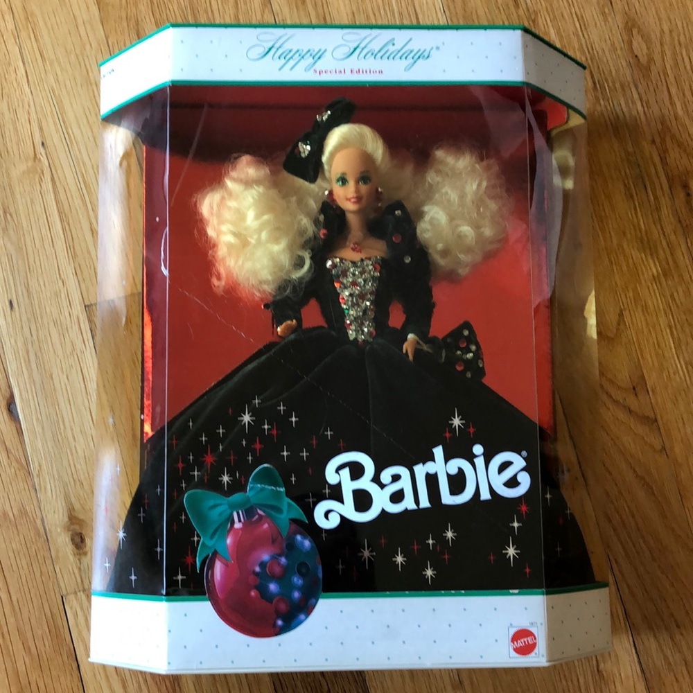 Happy Holidays Barbie 1991